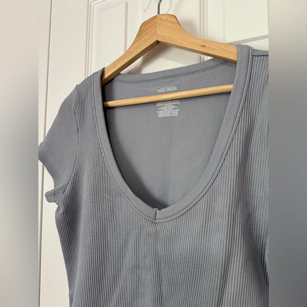 Wild Fable Ribbed Crop Top - Picture 2 of 3